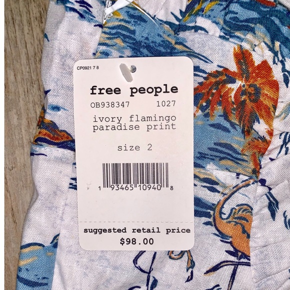 Free People Flamingo Print Maxi Dress - Picture 3 of 4